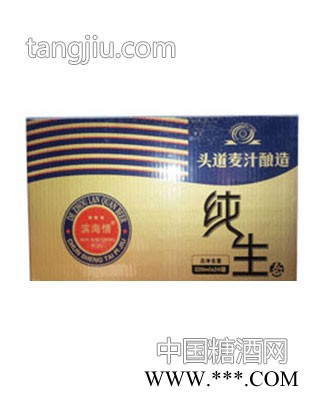 金卡纯生麦汁500ml图1