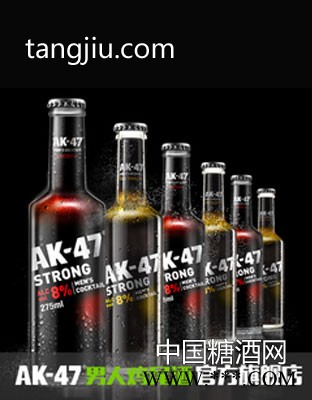 AK47男人鸡尾酒275ml烟熏金汤力2口味 果酒洋酒预调酒图1