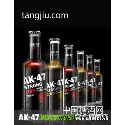 AK47男人鸡尾酒275ml烟熏金汤力2口味 果酒洋酒预调酒