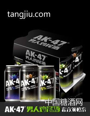 AK47男人鸡尾酒 预调酒330ml 伏特加果酒洋酒图1