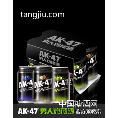 AK47男人鸡尾酒 预调酒330ml 伏特加果酒洋酒