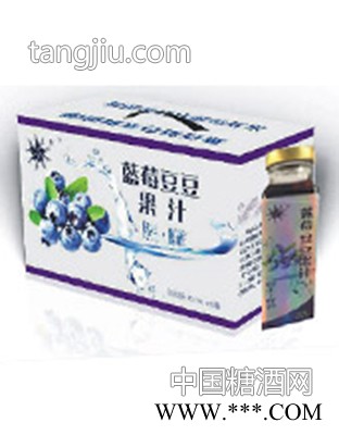 香港九龍藍莓豆豆果汁350mlx8瓶图1