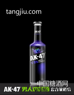 AK47男人鸡尾酒 5度蓝莓味275ml果酒洋酒图1