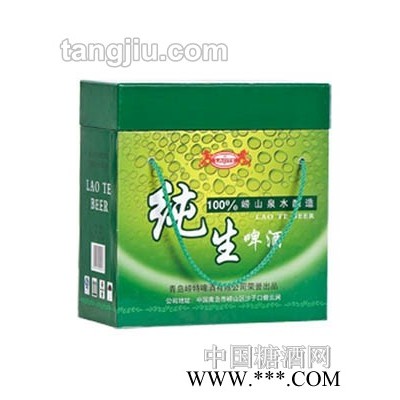 崂特啤酒精装纯生1.8L