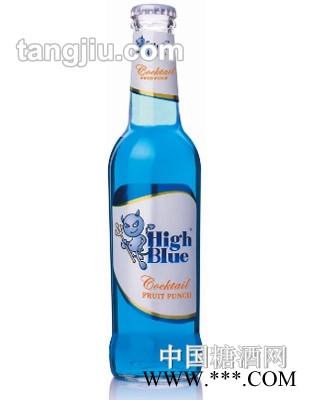 蓝精伶鸡尾酒杂果宾治味图1