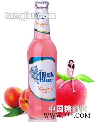 蓝精伶鸡尾酒（蜜桃味）图1