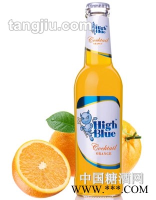 蓝精伶鸡尾酒（橙味）图1