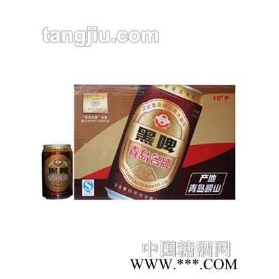 崂特黑啤易拉罐