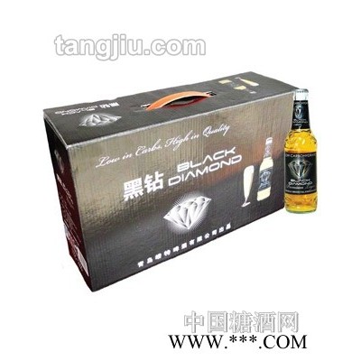 崂特黑钻啤酒11度