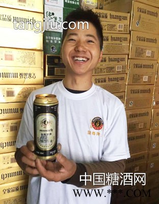 西安客户为啤酒代言1图1