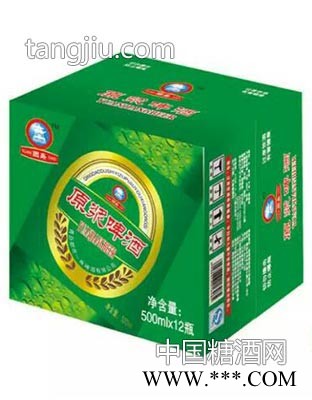 团岛原浆500mlX12瓶箱装图1