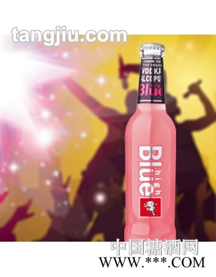 蓝精伶预调酒（蜜桃味）图1