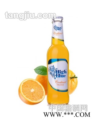 high blue蓝精伶鸡尾酒-橙味图1