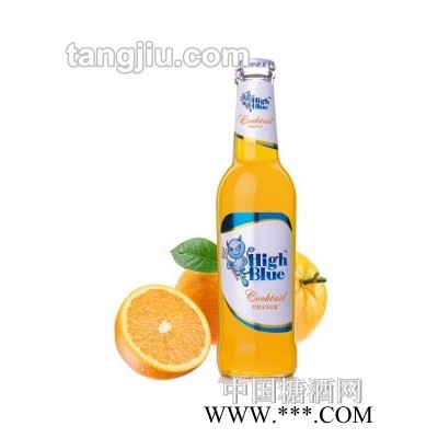 high blue蓝精伶鸡尾酒-橙味