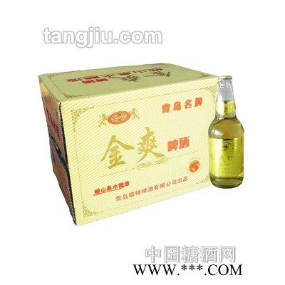 崂特金爽啤酒10度