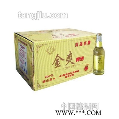 崂特金爽啤酒8度