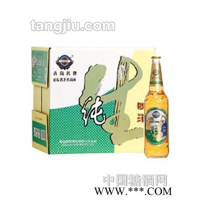 崂特冰花纯生啤酒10度