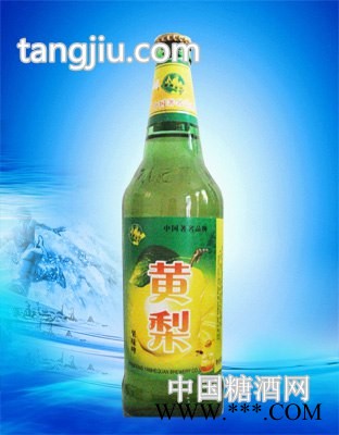 青岛崂岸啤酒500ml绿瓶黄梨味图1