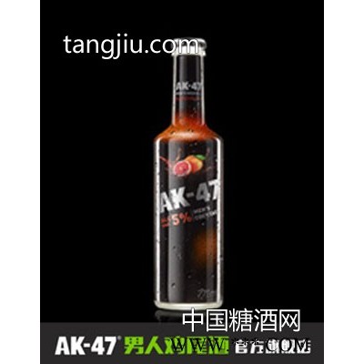 AK47男人鸡尾酒275ml 5度西柚味 果酒洋酒预调酒