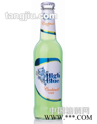 蓝精伶鸡尾酒青柠味图1