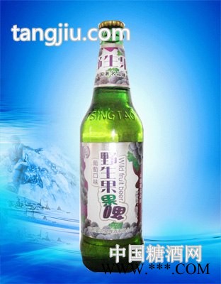 青岛崂岸啤酒500ml果啤图1