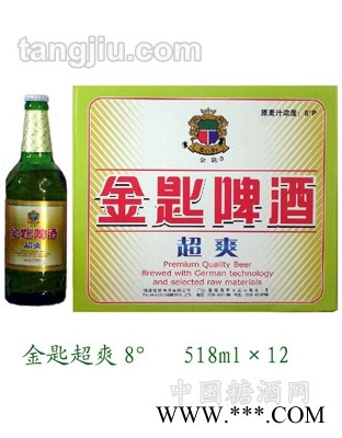金匙啤酒超爽8度518ml图1