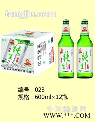 鲁雪啤酒纯生600mlX12瓶图1