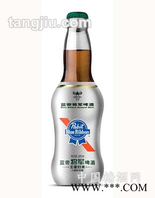 蓝带将军啤酒320ML瓶装图1