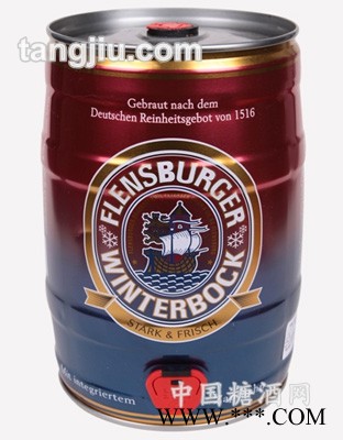 德国弗伦斯堡冬天烈性啤酒—5L桶装
