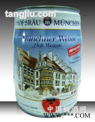 德国啤酒5升桶麦啤