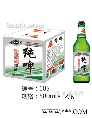 甘特尔纯啤500ml图1
