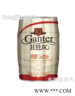 甘特尔啤酒5L