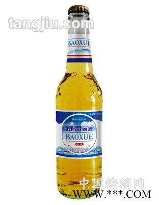 暴雪啤酒冰纯600ml白图1