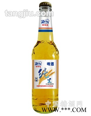 白沙纯生啤酒600ml