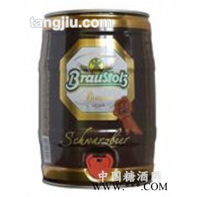 德国易酷金尊原浆黑啤5L
