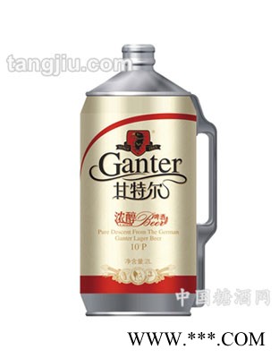 甘特尔啤酒10度2L