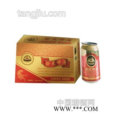 劲虎啤酒（金卡）320mlx24罐