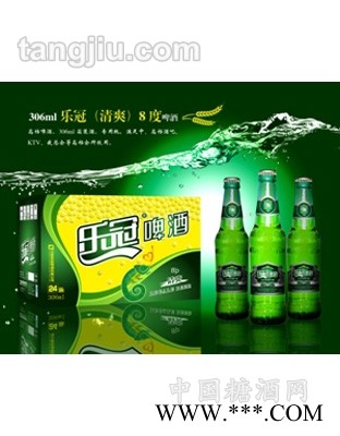 306ml乐冠(清爽)8度啤酒图1