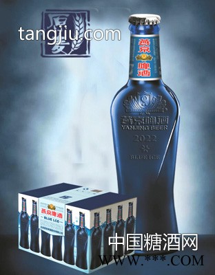 燕京啤酒新品蓝瓶箱装图1