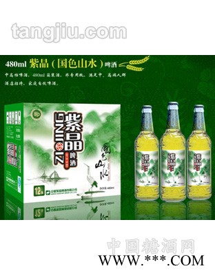 480ml紫晶啤酒（国色山水）图1