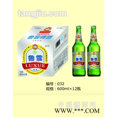 鲁雪啤酒600mlX12瓶