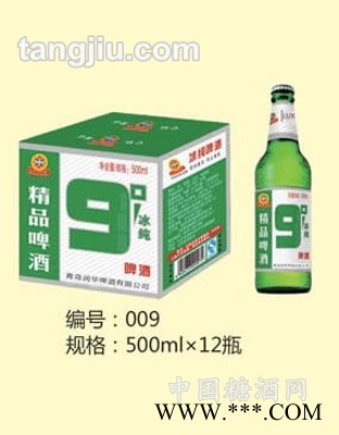 鲁雪啤酒9度500mlX12瓶