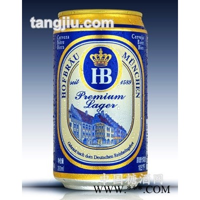 德国HB啤酒小罐350ml