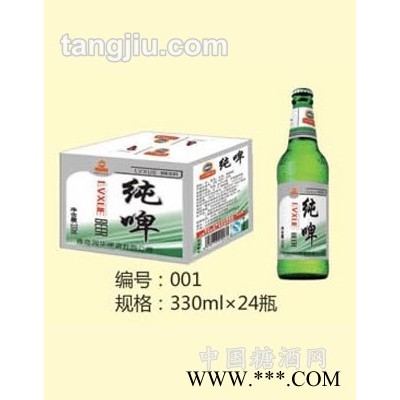 鲁雪啤酒纯啤330mlX24瓶