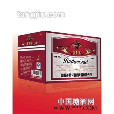 澳斯卡百威啤酒330ml