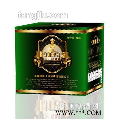 澳斯卡啤酒绿瓶486ml