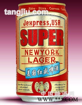 美国红盛啤酒350ml图1