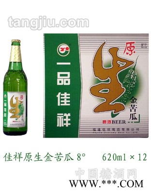 佳祥啤酒原生8度620ml图1