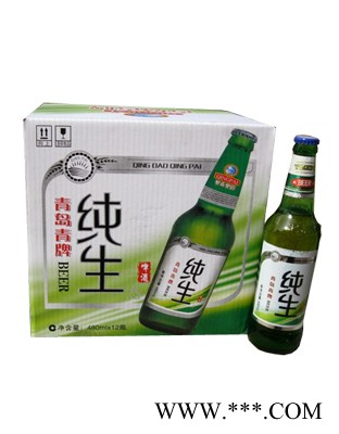 纯生啤酒图1