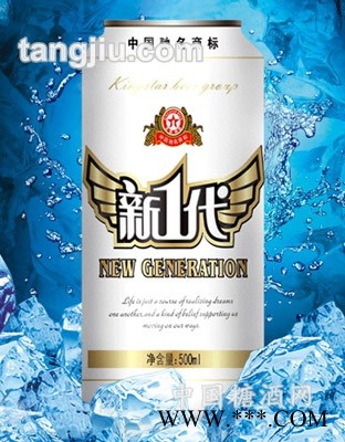 金星啤酒新一代易拉罐500ml图1